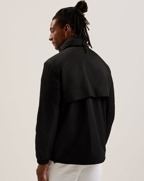 BASHAM-Outerwear-Nylon Sateen Hooded Jacket- Ted Baker Romania